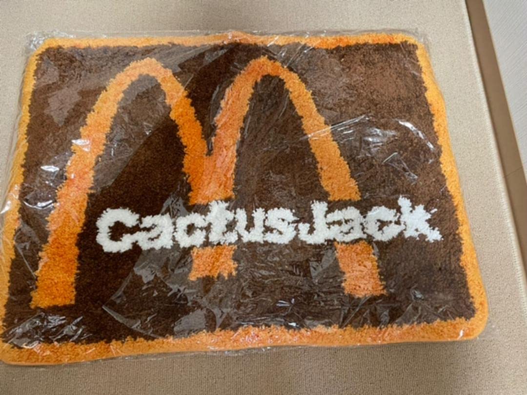 Amazon.co.jp: Cactus Jack McDonald Travis Scott Matte Rug
